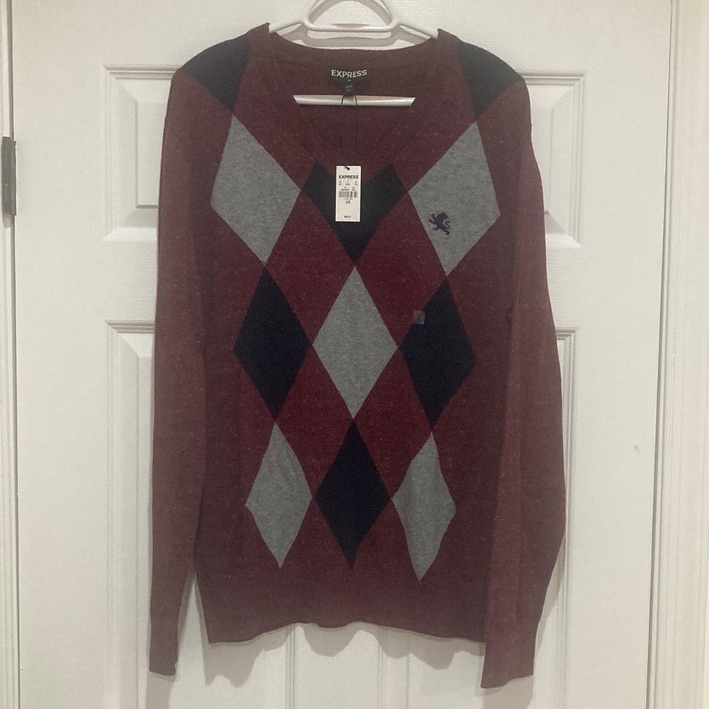 Men’s Express v-neck sweater